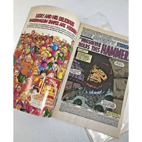 Comic #433 Marvel 1991 ERIC MASTERSON BECOMES NEW THOR Signed by Ron Frenz - Picture 5 of 10